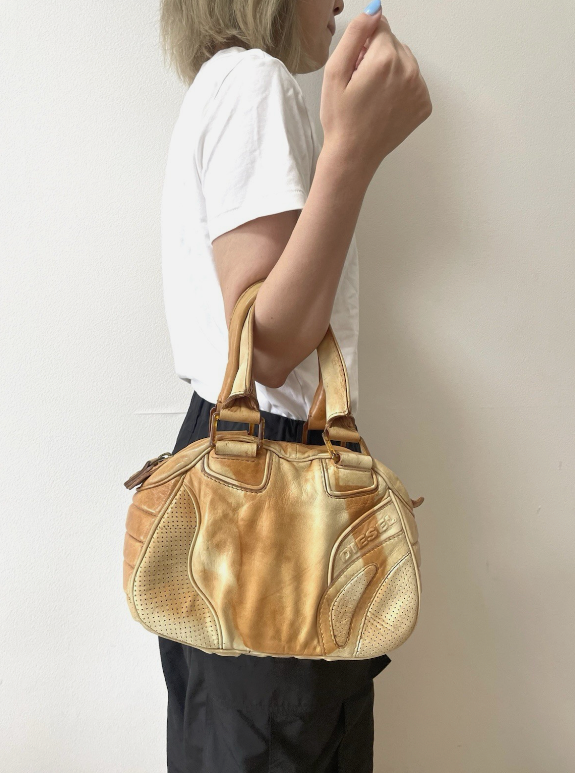 Diesel Vintage 2000's Archive Boston Handbag Shoulder Bag