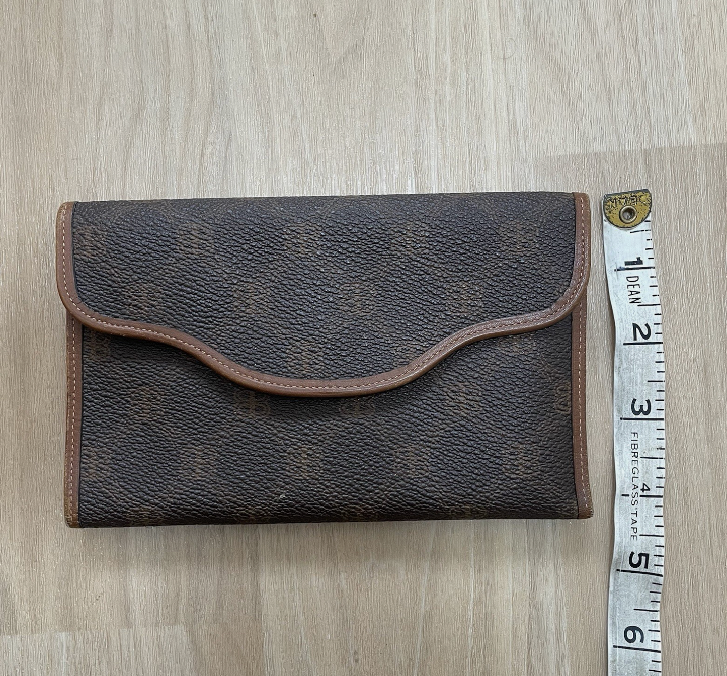 Bally Vintage Bifold Wallet Passport Travel Case Clutch