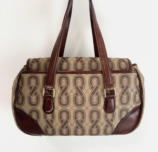 Anna Sui Vintage 00's Handbag Bag Shoulder Brown