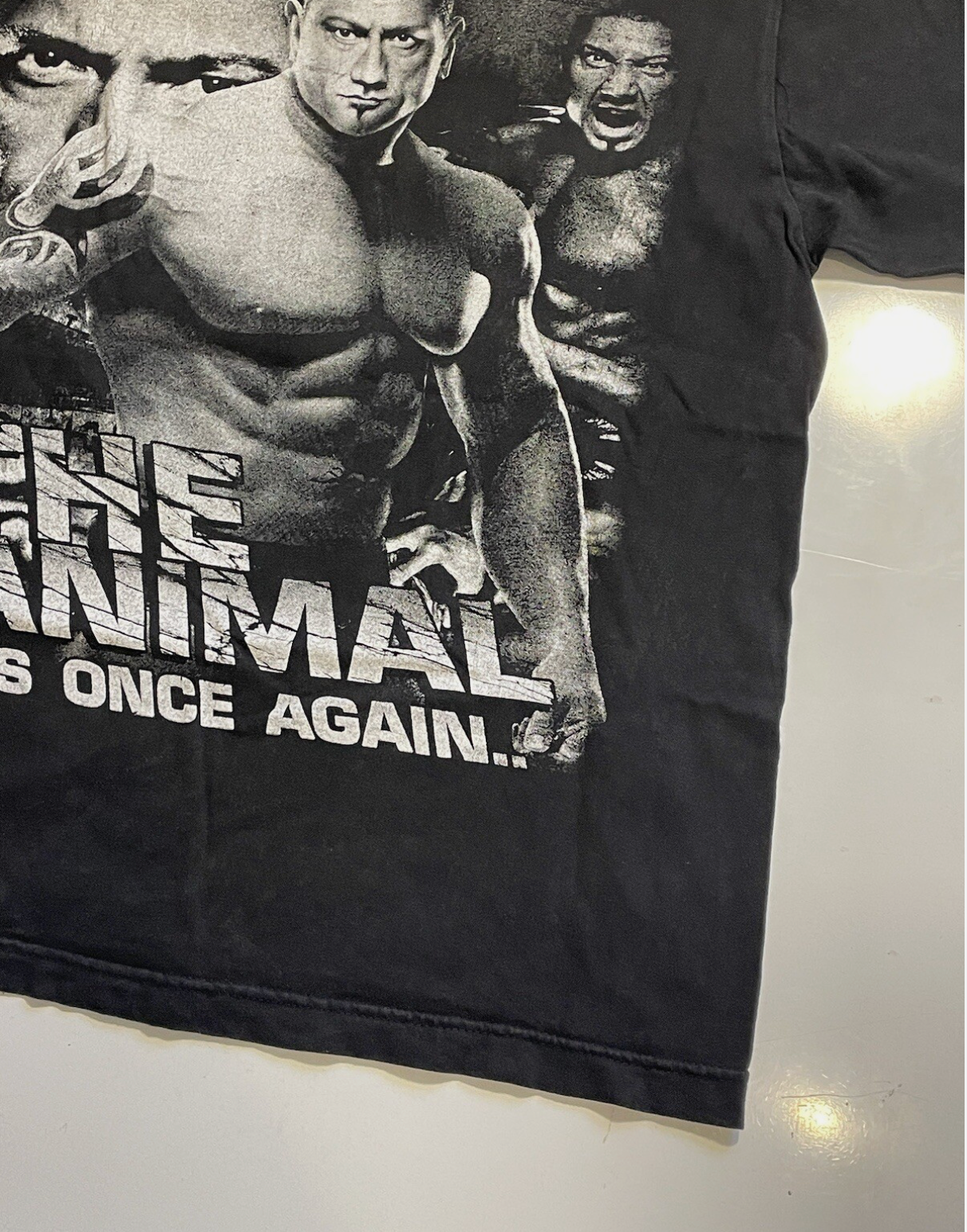 Dave Bautista The Animal Wrestling Vintage T-shirt Mens M