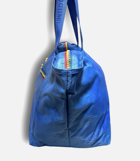 Vintage United Colors of Benetton 'Stephen Peng' Duffle Tote Bag