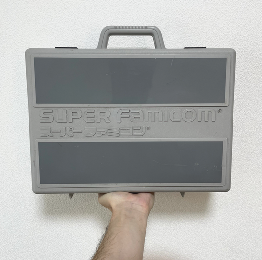 Nintendo Super Famicom Super Mario Hard Vintage Storage Case