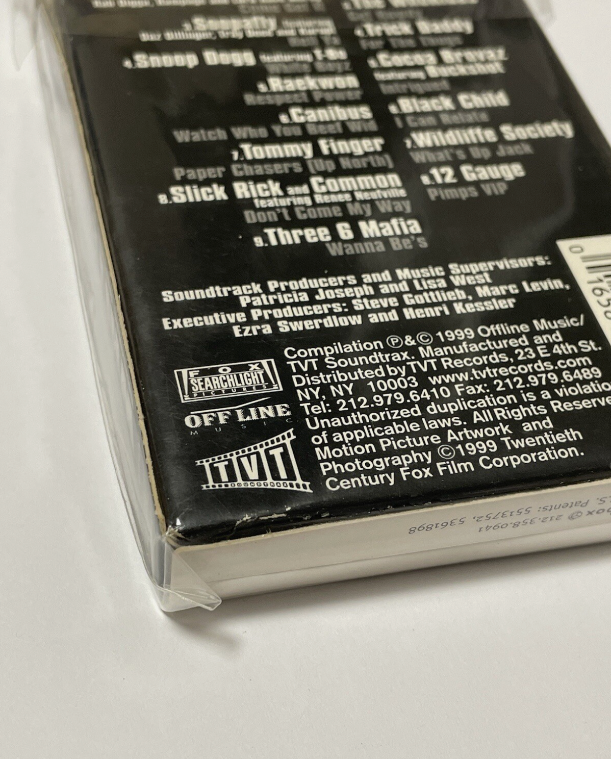 Whiteboys Motion Picture Cassette Tape