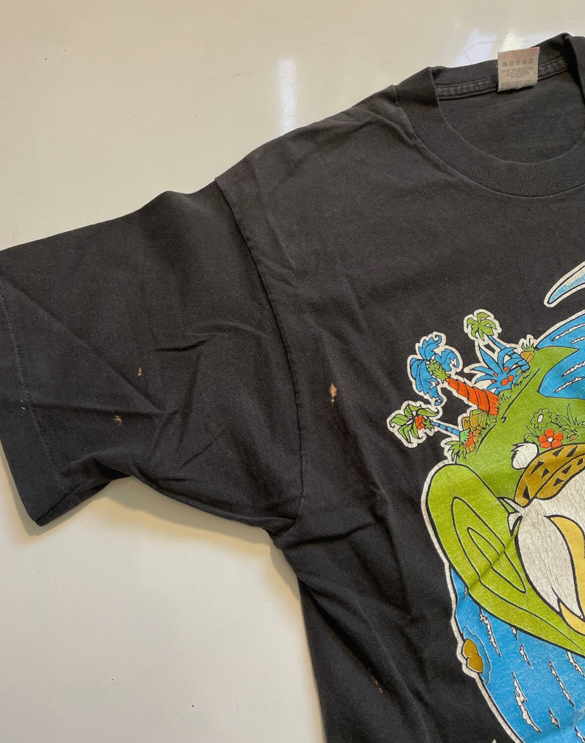 フリントストーン バムバム ペブルズ ハンナ・バーベラ ヴィンテージ Tシャツ メンズ L
