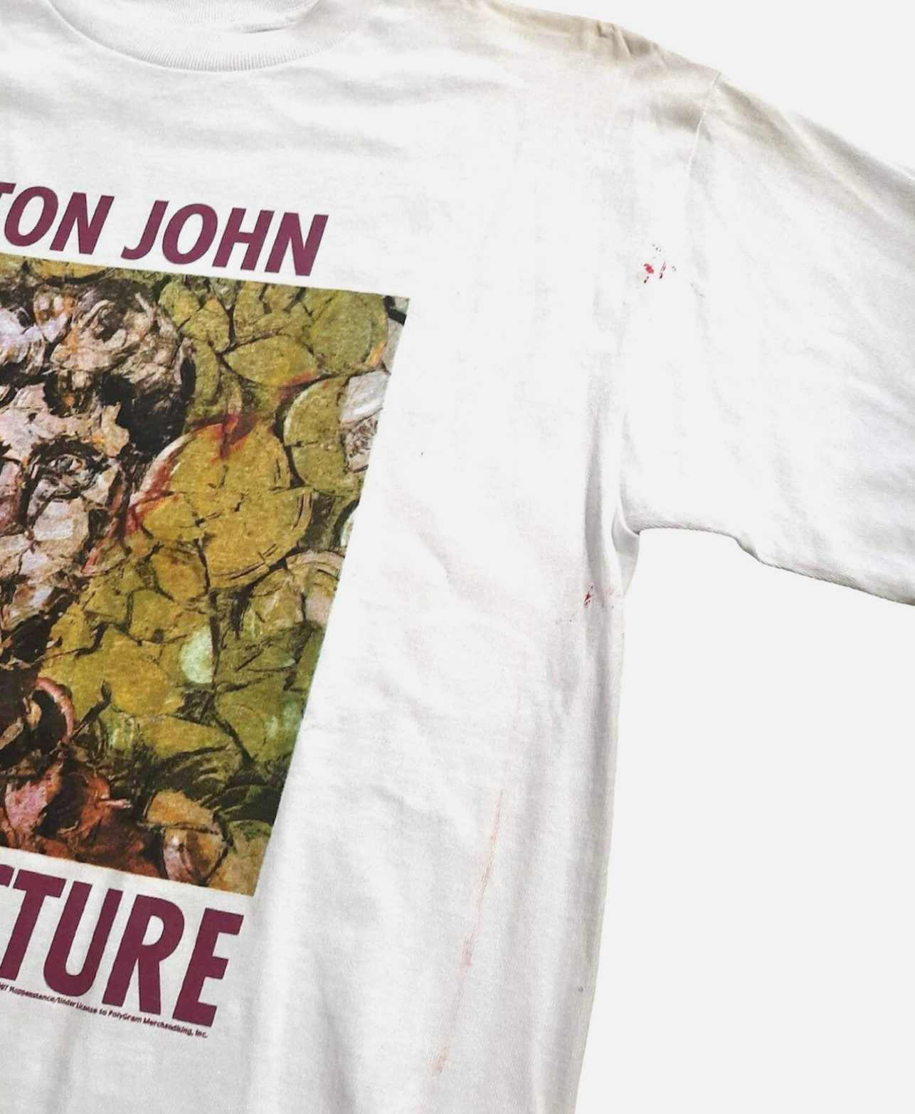 Elton John The Big Picture Vintage 1997 T-shirt Tee Men’s L