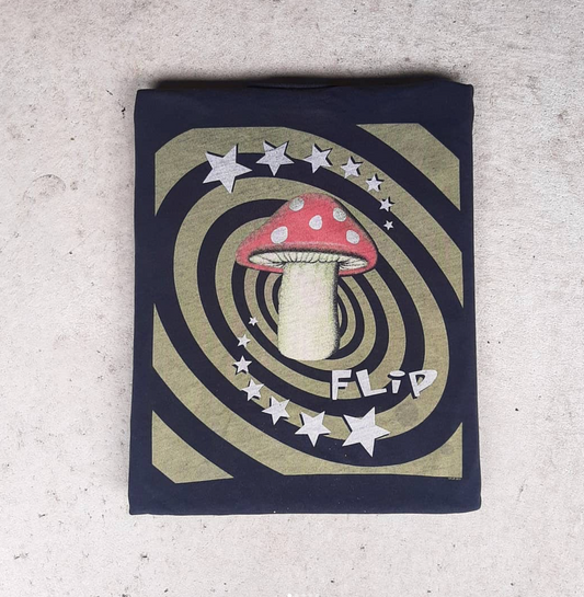 Flip Skateboards "Penny Mushroom" Vintage Skate T-shirt Mens M