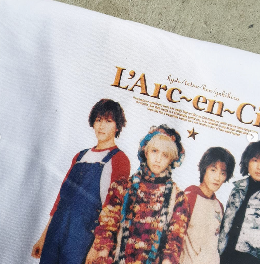 L'arc en Ciel 1998 Deadstock Vintage J-Pop T-shirt Mens M