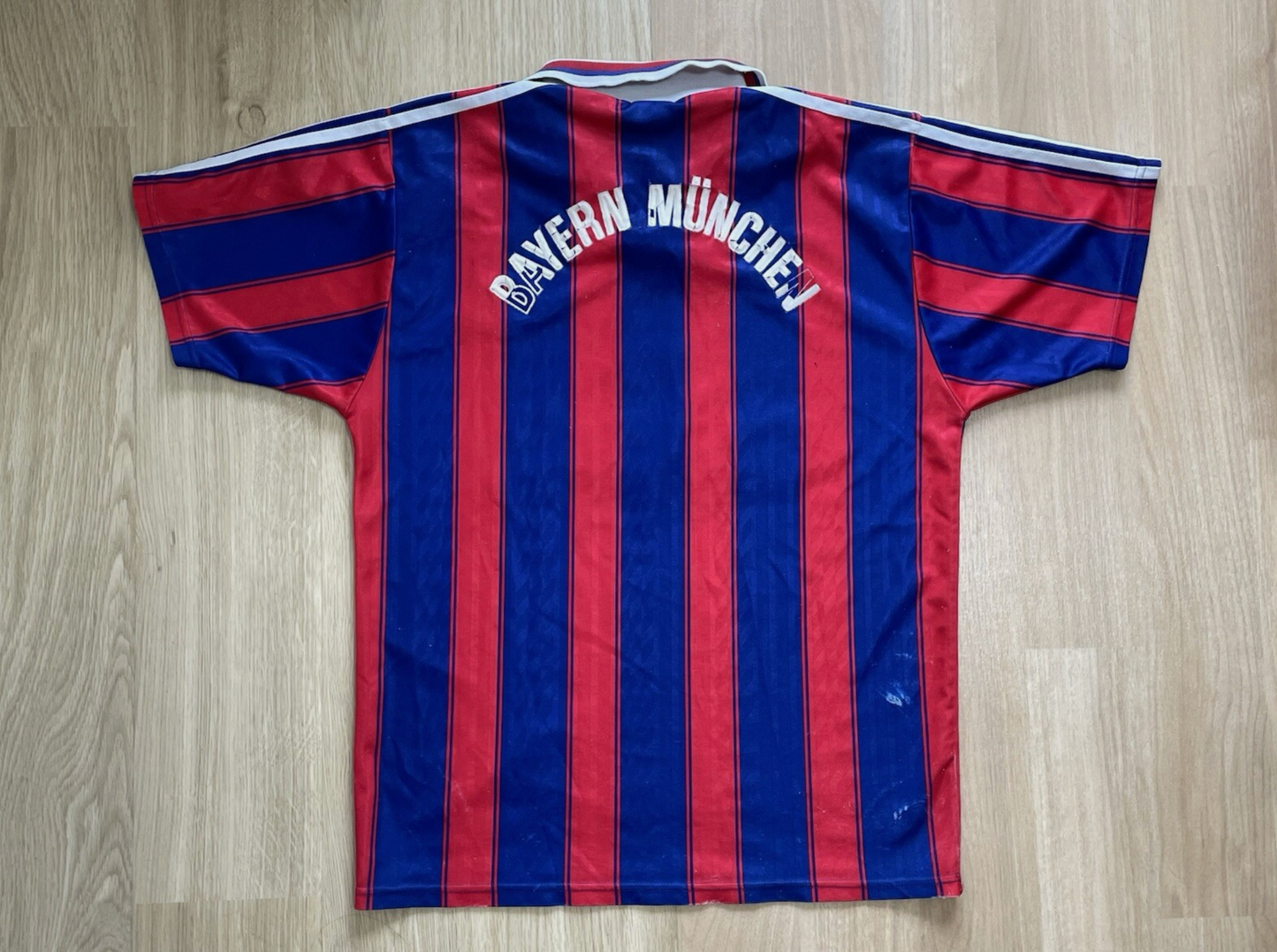 Adidas 1995-1997 Vintage Bayern Munich Home Soccer Jersey Mens M