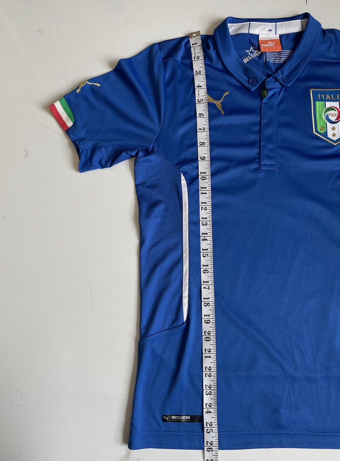 Puma Italy Italia Azzurri 2014/15 Soccer Jersey Men’s S