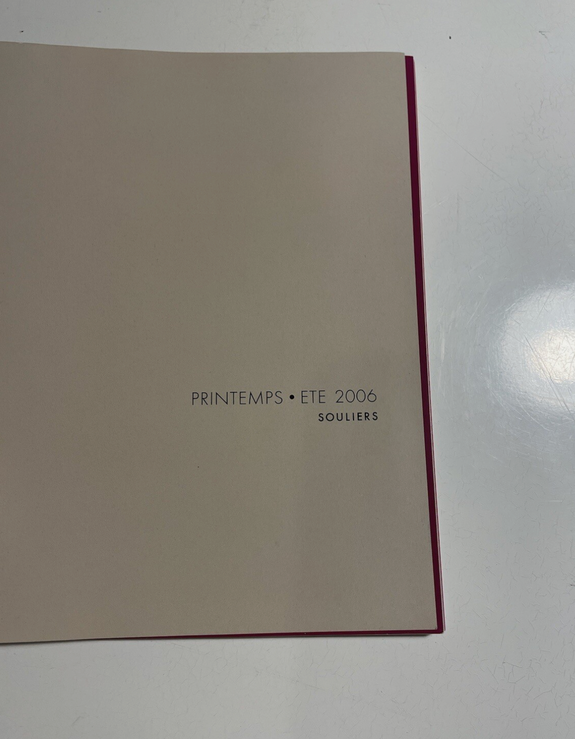 Louis Vuitton 2006 Printemps ETE Souliers Magazine Catalogue Book