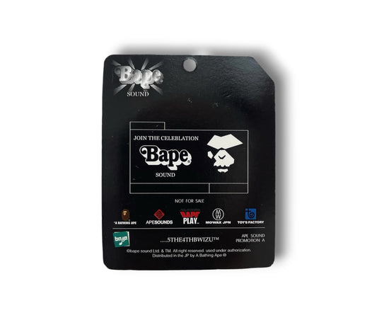 Bape A Bathing Ape Sound Vintage 00's Enamel Pin Nowhere