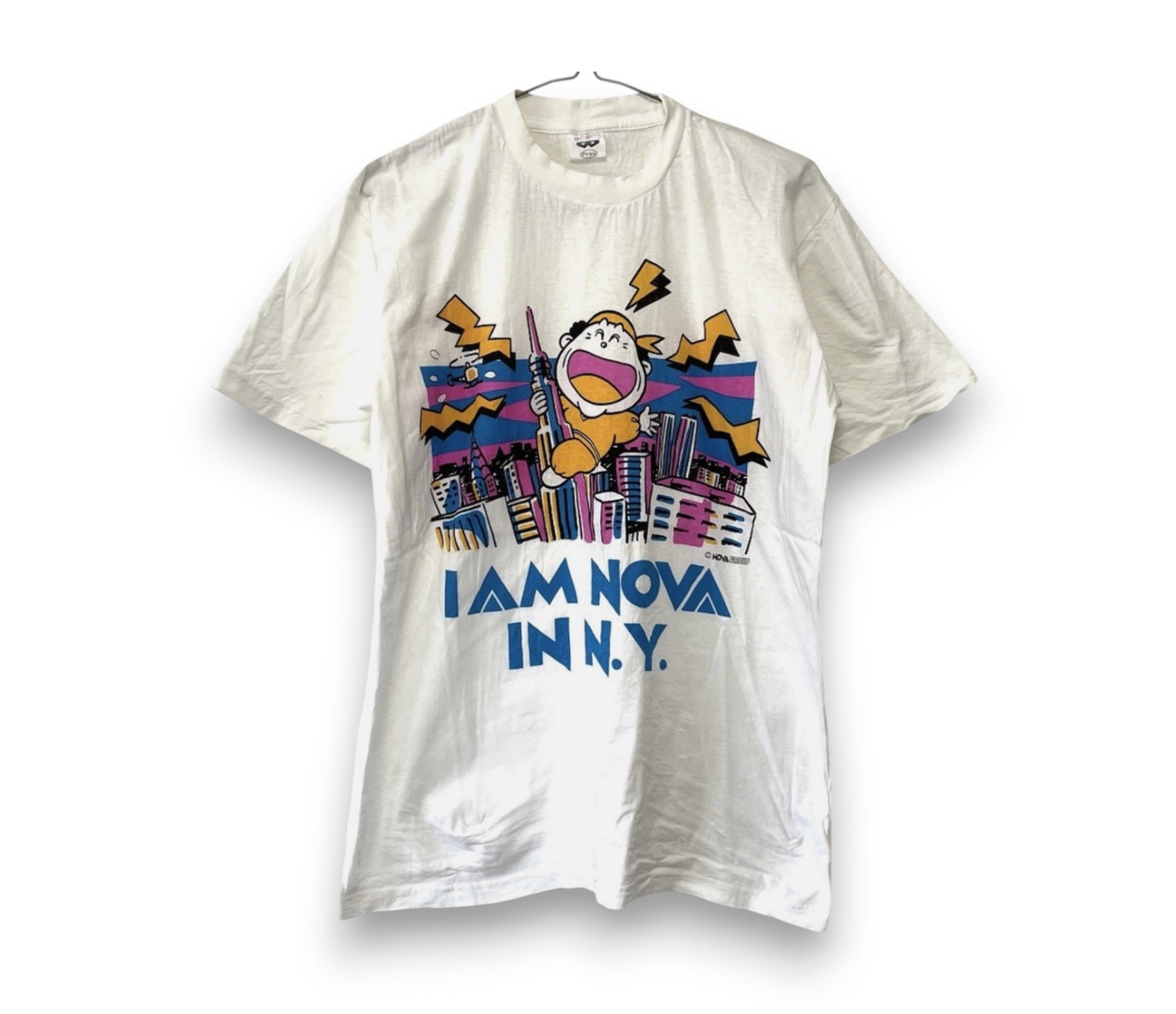 I Am Nova In NY 1992 T-shirt Banpresto Men’s L