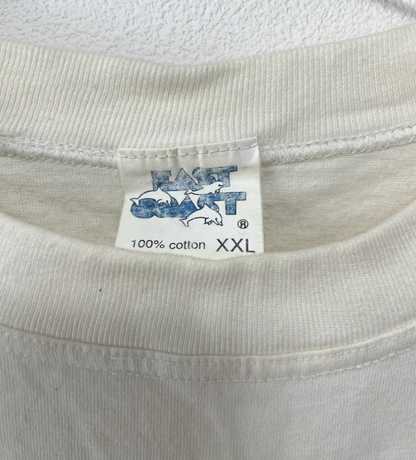 ストライクフォース ヴィンテージ クイーンズランド Tシャツ ホワイト サッカー フットボール メンズ XXL