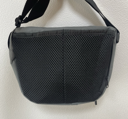 Nanga Crossbody Black & Grey Shoulder Bag Fanny Waist Pack