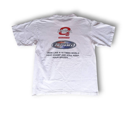 Activision Mat Hoffman's Pro BMX Playstation 1999 Promo Vintage T-shirt Mens L