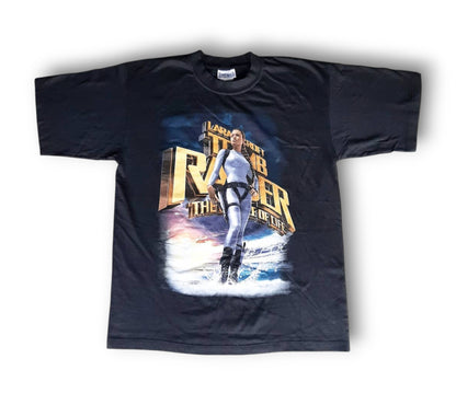 Tomb Raider Lara Croft 2001 Dreamworld "The Circle Of Life" T-shirt Mens L