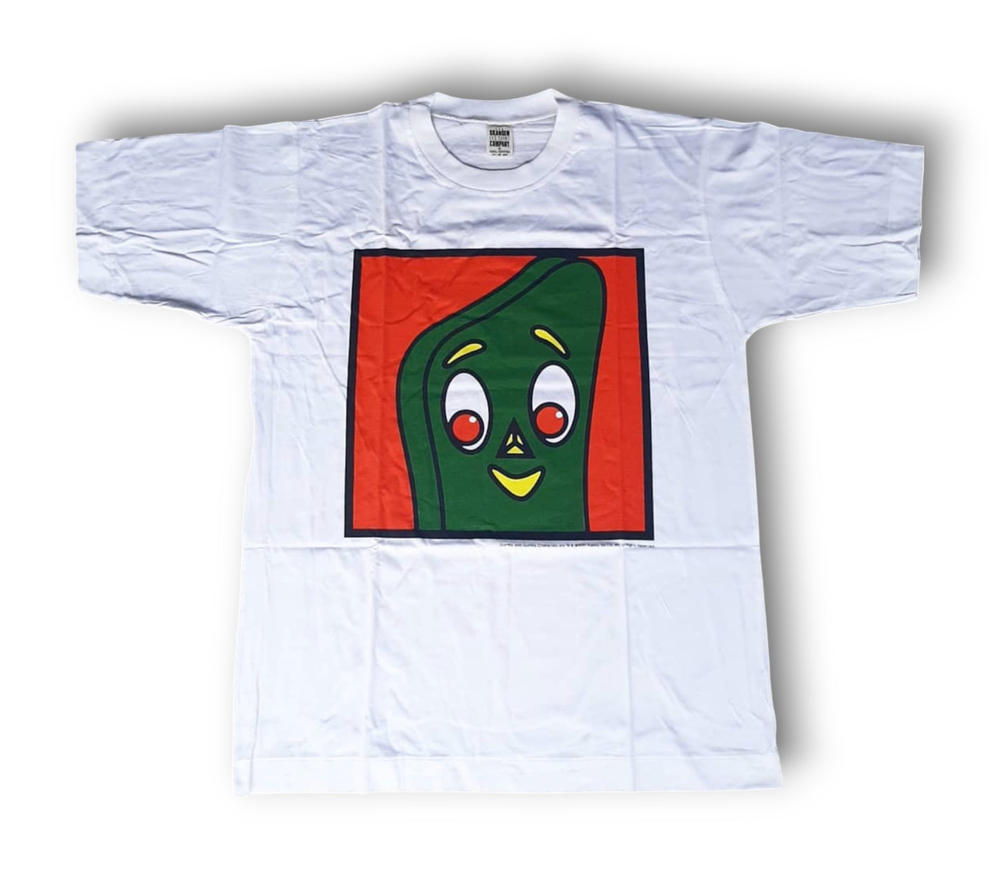 Gumby 1991 Art Vintage T-shirt Mens L