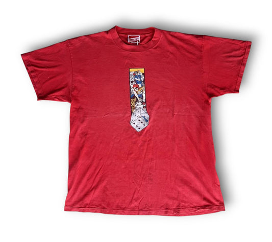 Shorty's Skateboards "Peter Smolik Rolling Dice" Vintage Skate T-shirt Mens XL