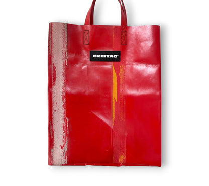 Freitag Miami Vice F52 Red Tote Hand Bag Shopper