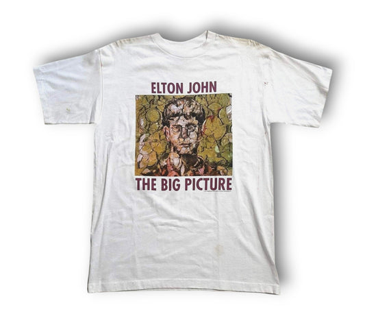 Elton John The Big Picture Vintage 1997 T-shirt Tee Men’s L