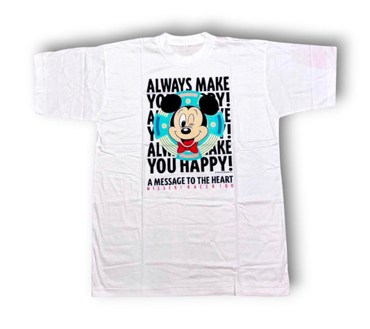 Disney Mickey Mouse Japan Vintage T-shirt White Men’s L