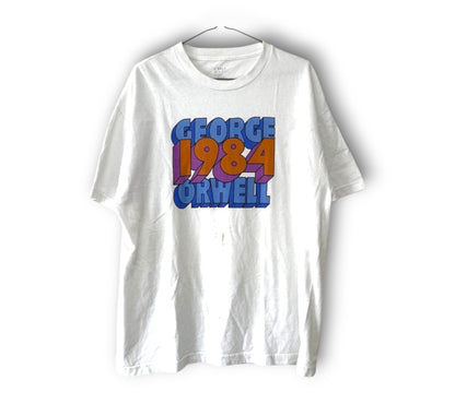 J. ガルト ジョージ・オーウェル 1984 ヴィンテージ Tシャツ メンズ XL