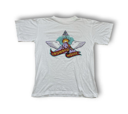 Crowded House 'Farewell To The World'  1996 Vintage T-shirt Mens L