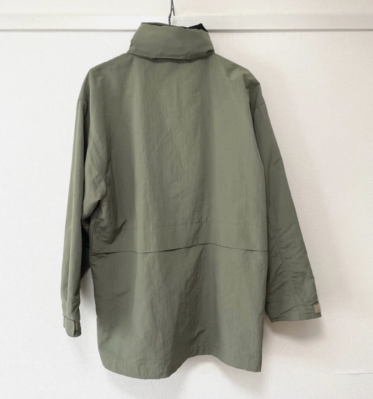 Nikon Jacket Long Coat Parka Mens L