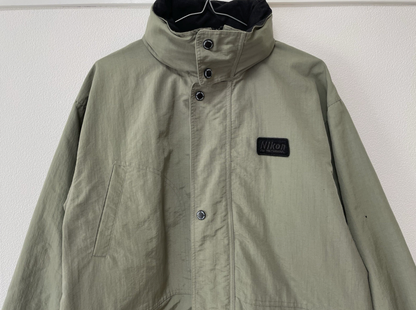 Nikon Jacket Long Coat Parka Mens L