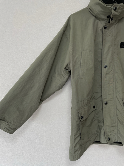 Nikon Jacket Long Coat Parka Mens L