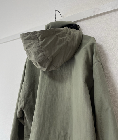 Nikon Jacket Long Coat Parka Mens L