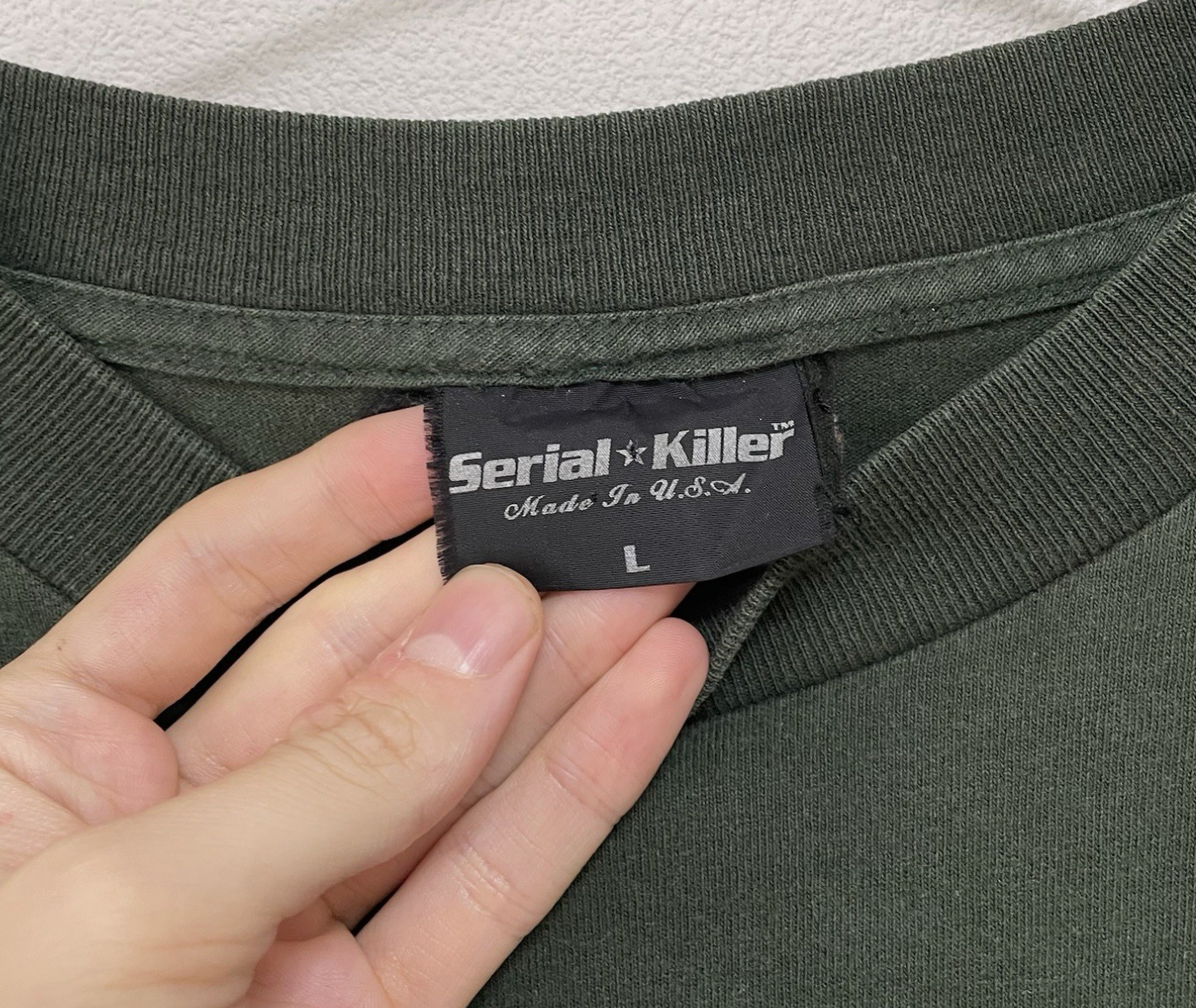 シリアルキラー ディスコサックス ヴィンテージ 長袖Tシャツ メンズ L