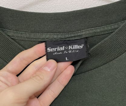 シリアルキラー ディスコサックス ヴィンテージ 長袖Tシャツ メンズ L