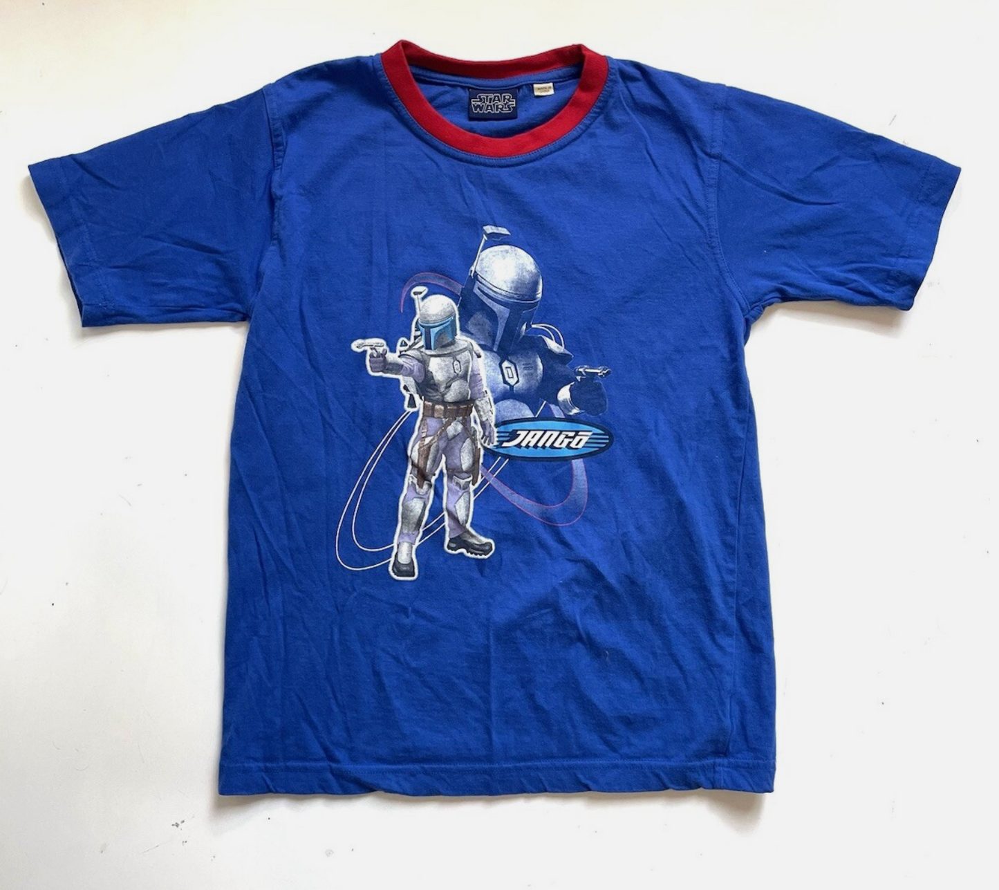 スターウォーズ ヴィンテージ リンガーTシャツ ブルー レディース XS
