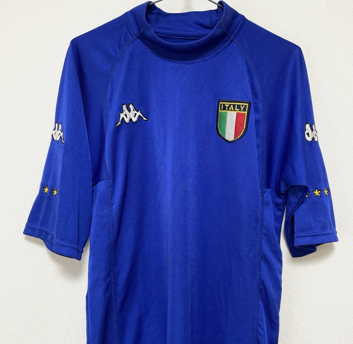 Kappa Italy Azzurru 1999-00 Home Jersey Shirt Soccer Mens L