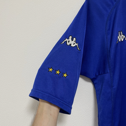 Kappa Italy Azzurru 1999-00 Home Jersey Shirt Soccer Mens L