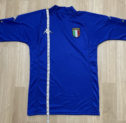 Kappa Italy Azzurru 1999-00 Home Jersey Shirt Soccer Mens L