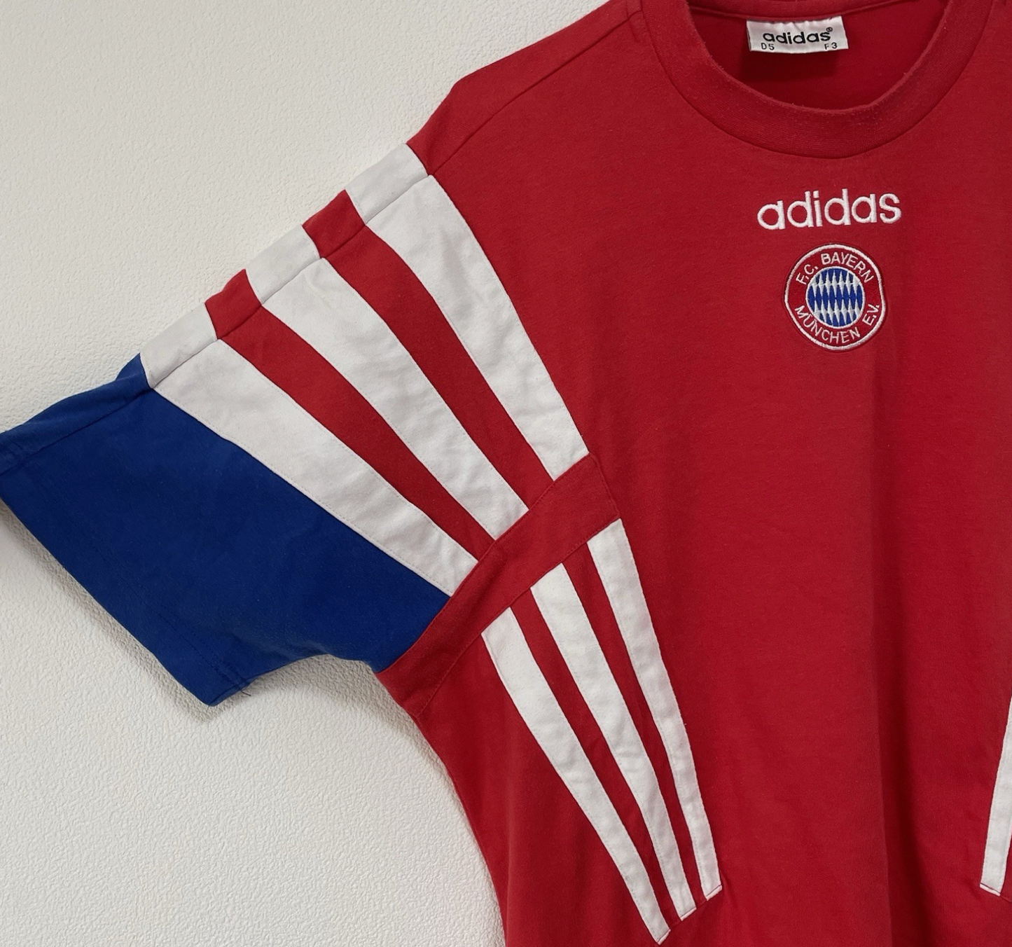Bayern Munchen Adidas Munich Vintage 1995 T-shirt Soccer Jersey Mens M