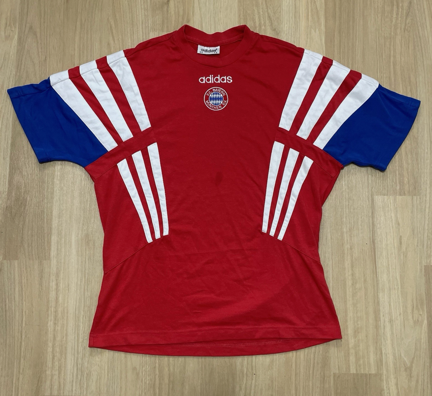 Bayern Munchen Adidas Munich Vintage 1995 T-shirt Soccer Jersey Mens M