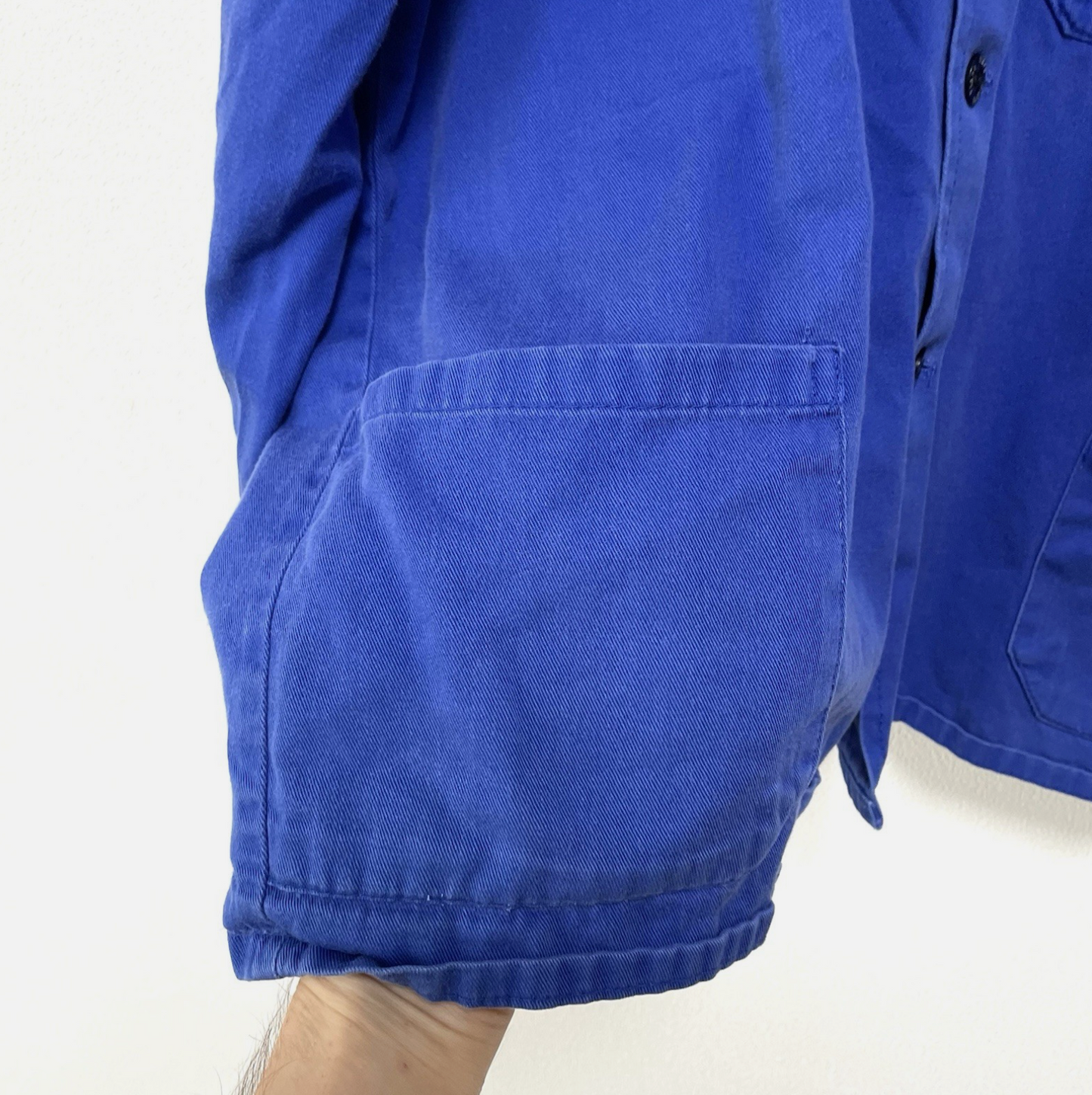 Osapo Vintage Euro Chore Coat French Jacket Blue Workwear Mens M