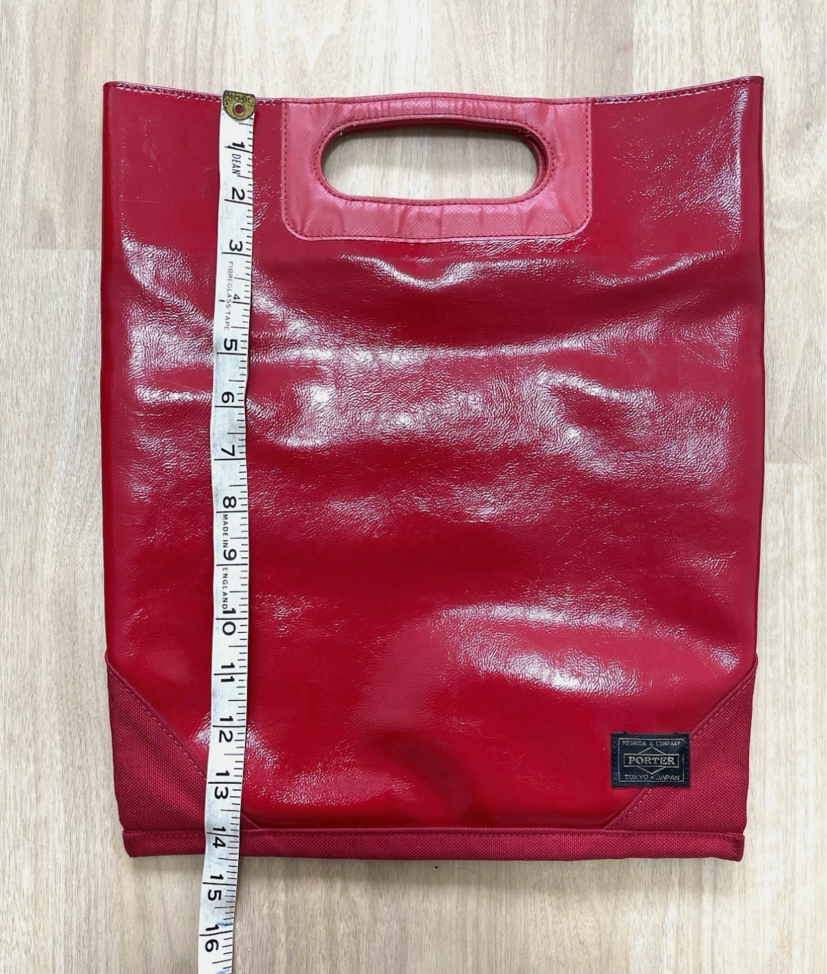 Porter Yoshida & Co Red 2way Clutch Bag Vintage