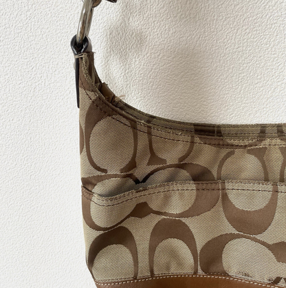 Coach Vintage 2000's Signature Shoulder Bag Crossbody