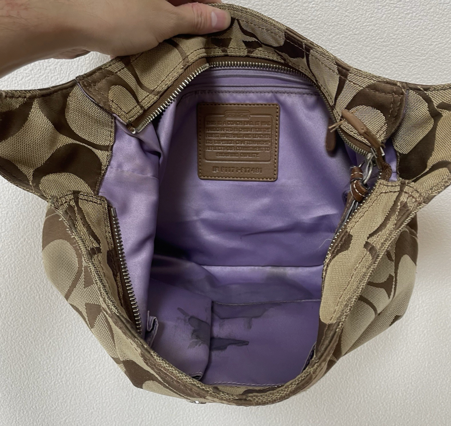 Coach Vintage 2000's Signature Shoulder Bag Crossbody