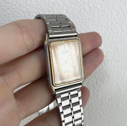 Seiko Dolce 9520-5130 Men's Tank Watch Vintage