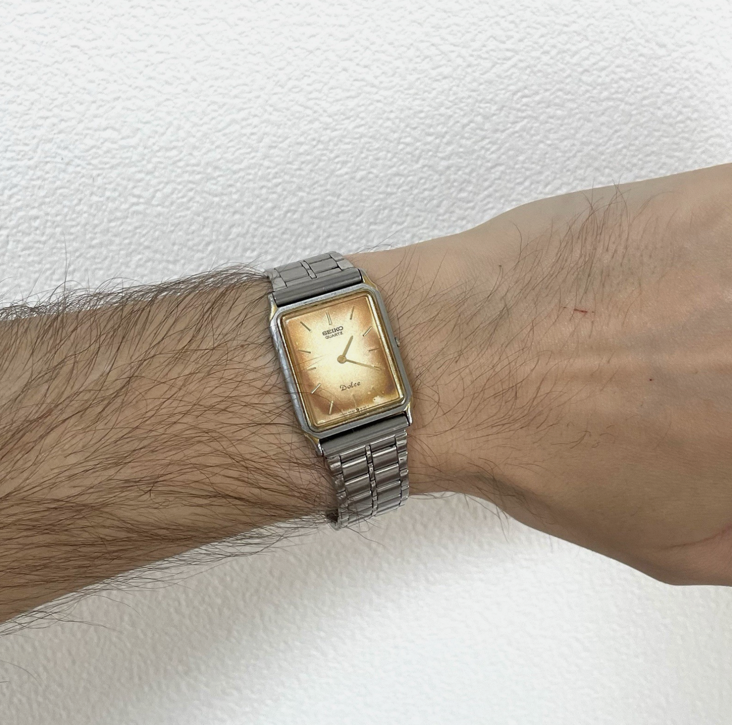 Seiko Dolce 9520-5130 Men's Tank Watch Vintage