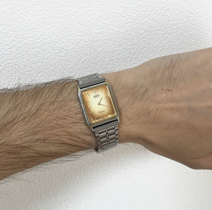 Seiko Dolce 9520-5130 Men's Tank Watch Vintage