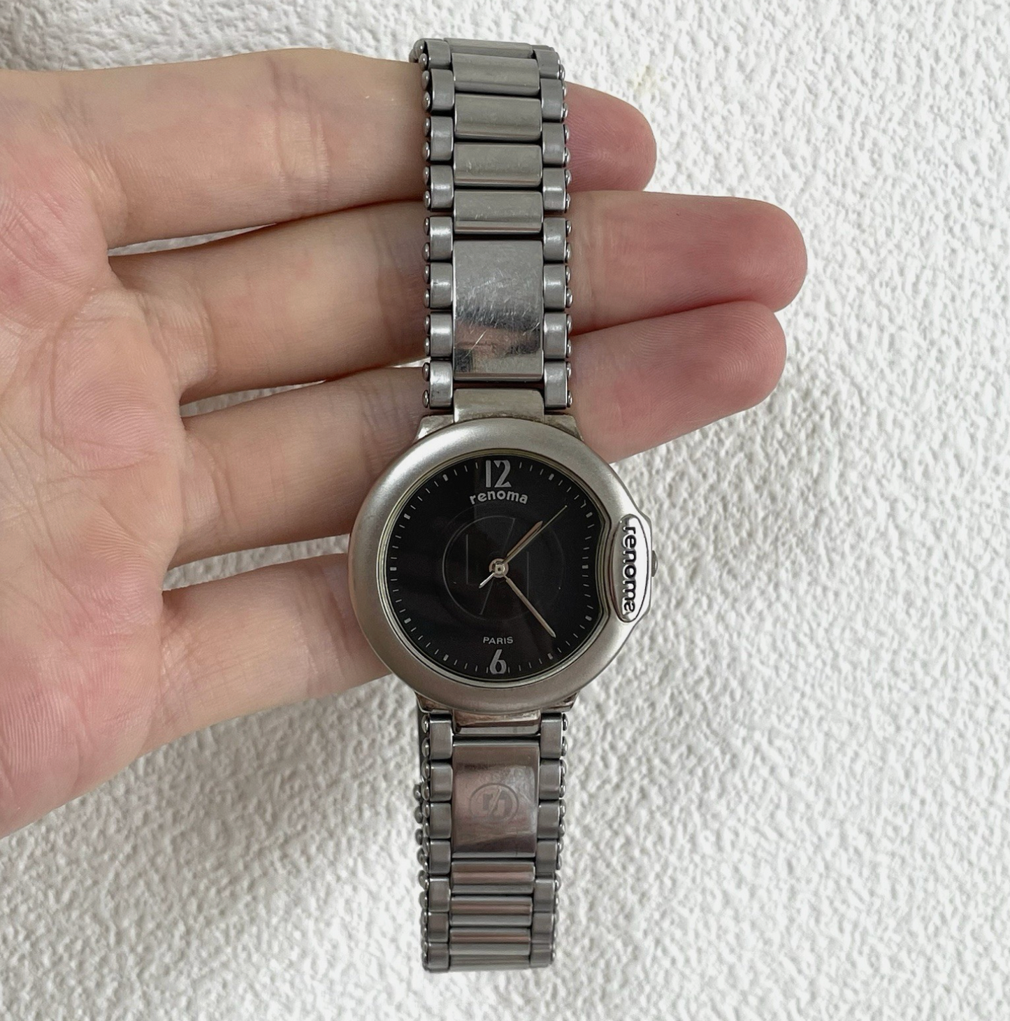 Renoma Paris Mens Quartz Vintage Watch