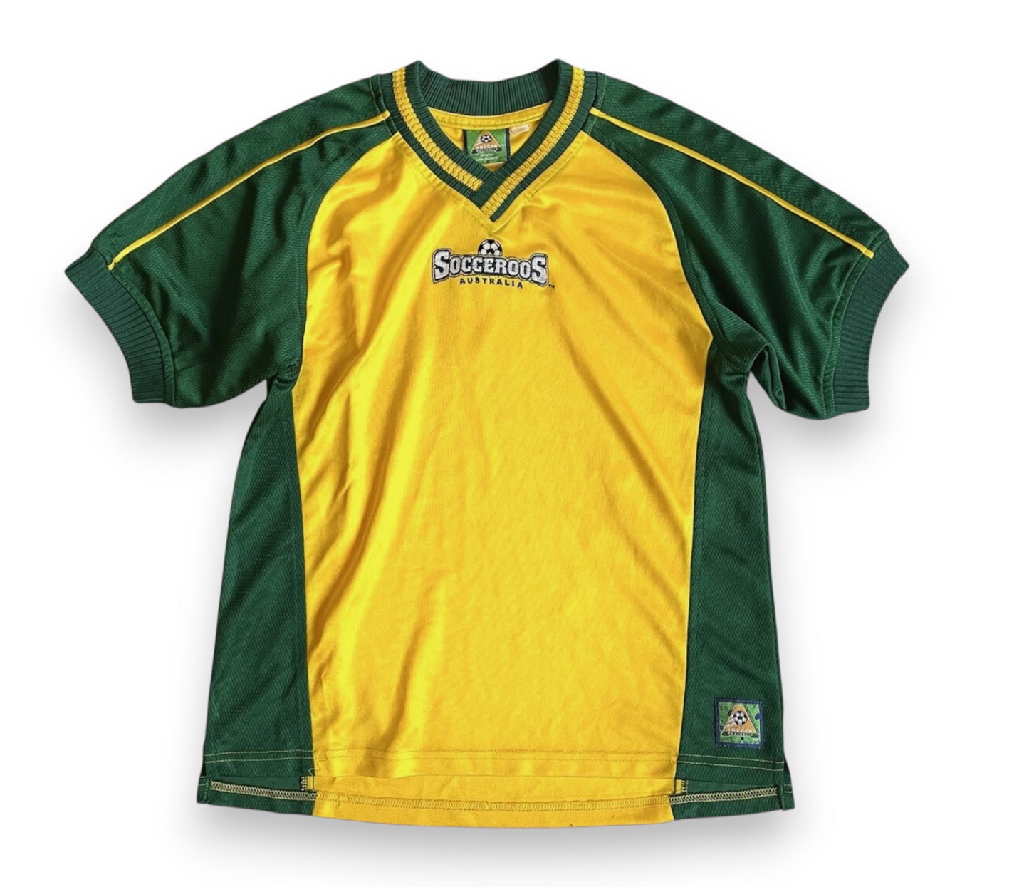 Socceroos Australia Vintage Soccer Jersey Size Youth 14 Ladies M