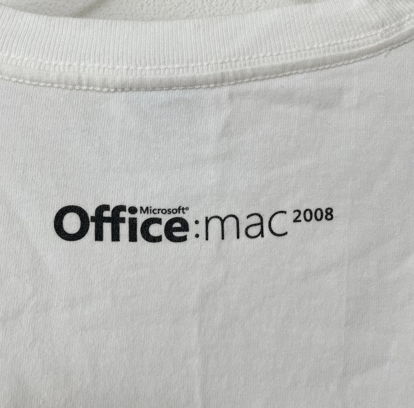 Microsoft Office Vintage 2008 Staff Promo T-shirt Mens Size M