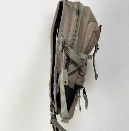 Avirex Sling Backpack Body Bag Crossbody Beige